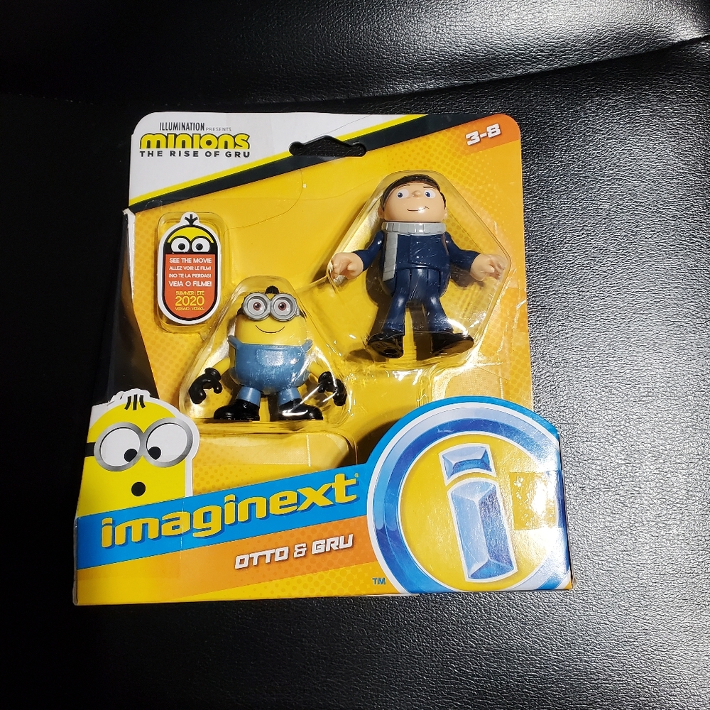 Imaginext Minions Otto & Gru Figure Set of 2